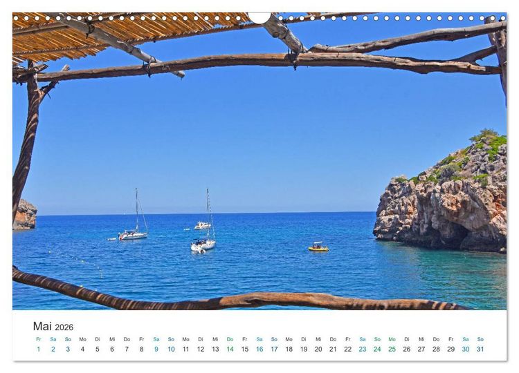 Produktbild: Segelboote und Yachten - Lebensart am Mittelmeer (Wandkalender 2026 DIN A3 quer), CALVENDO Monatskalender