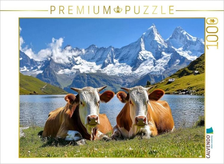 Produktbild: CALVENDO Puzzle Wir machen Pause | 1000 Teile Lege-Gr&ouml;&szlig;e 64x48cm Foto-Puzzle f&uuml;r gl&uuml;ckliche Stunden