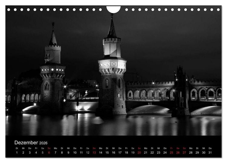 Produktbild: Berlin (Wandkalender 2026 DIN A4 quer), CALVENDO Monatskalender
