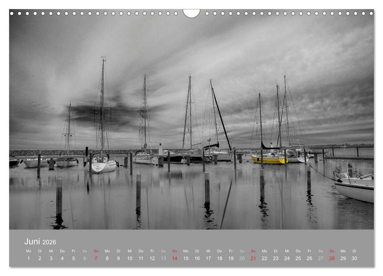 Produktbild: H&auml;fen der Ostsee (Wandkalender 2026 DIN A3 quer), CALVENDO Monatskalender