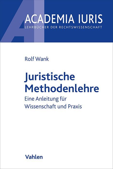 Produktbild: Juristische Methodenlehre