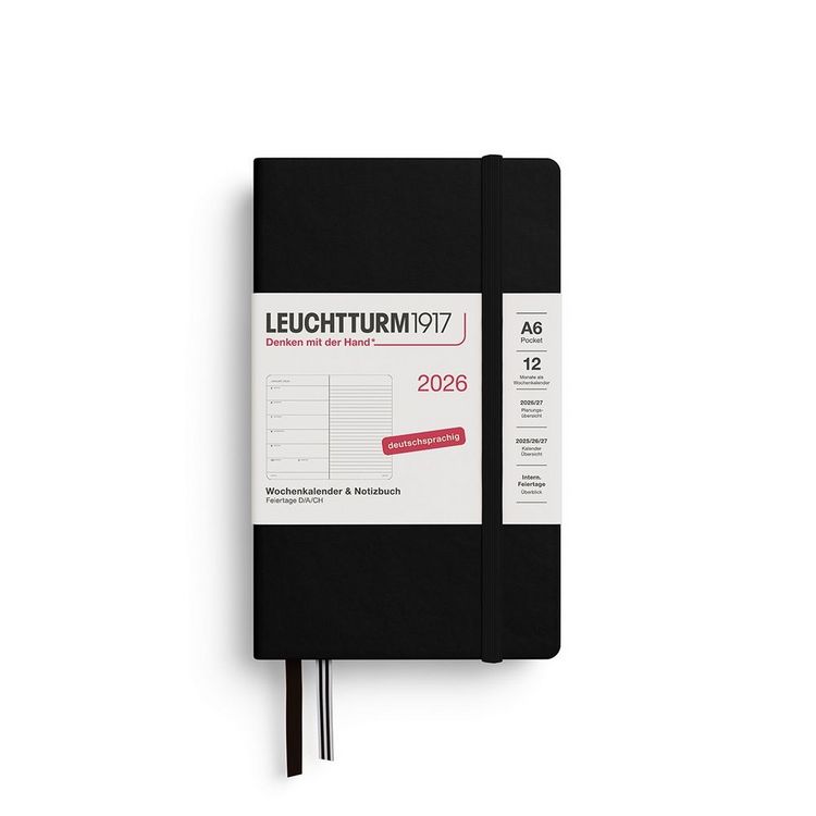 Produktbild: Wochenk.+ NB 26 A6 schw