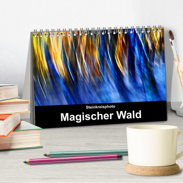 Produktbild: Magischer Wald (Tischkalender 2026 DIN A5 quer), CALVENDO Monatskalender