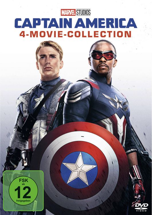 Produktbild: Captain America - 4-Movie-Collection [4 DVDs]