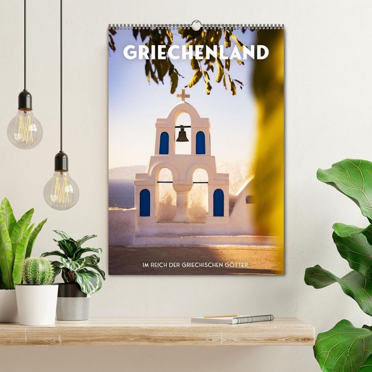 Produktbild: Griechenland - Im Reich der griechischen G&ouml;tter. (Wandkalender 2026 DIN A2 hoch), CALVENDO Monatskalender
