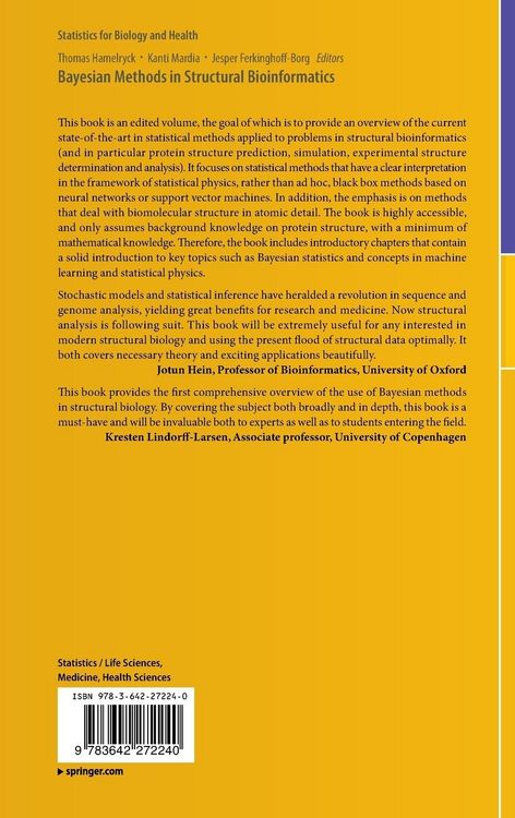 Produktbild: Bayesian Methods in Structural Bioinformatics