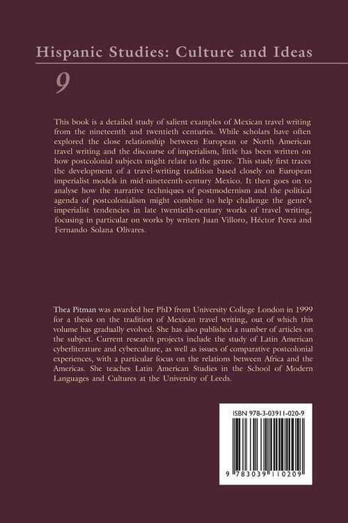 Produktbild: Mexican Travel Writing