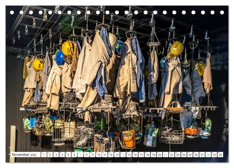 Produktbild: Die Zechen im Ruhrpott (Tischkalender 2026 DIN A5 quer), CALVENDO Monatskalender