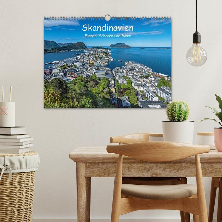 Produktbild: Skandinavien - Fjorde, Sch&auml;ren und Meer... (Wandkalender 2026 DIN A3 quer), CALVENDO Monatskalender