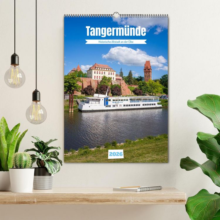 Produktbild: Tangerm&uuml;nde - Historische Altstadt an der Elbe (Wandkalender 2026 DIN A2 hoch), CALVENDO Monatskalender