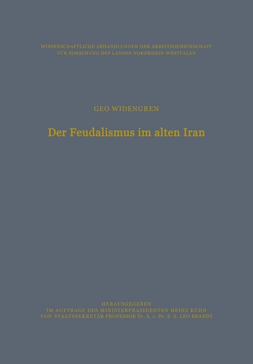 Produktbild: Der Feudalismus im alten Iran