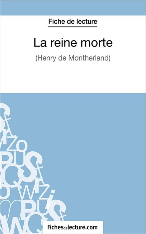 Produktbild: La reine morte