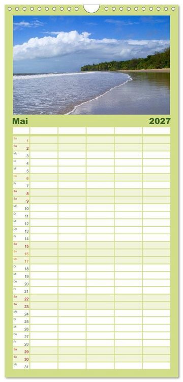 Produktbild: Familienplaner 2027 - Australien mit 5 Spalten (Wandkalender, 21 x 45 cm) CALVENDO
