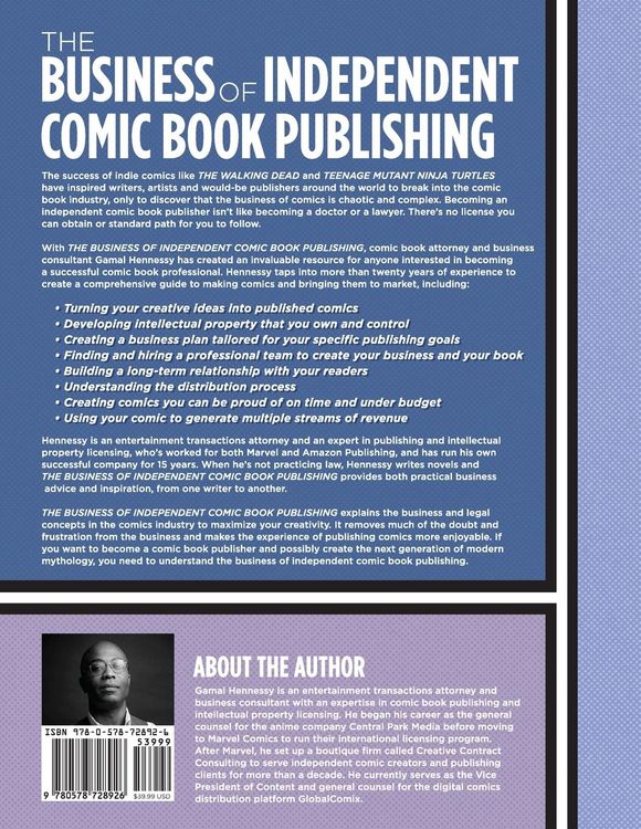 Produktbild: The Business of Independent Comic Book Publishing