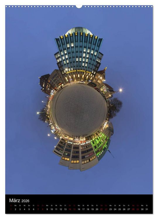 Produktbild: Planet Hannover (Wandkalender 2026 DIN A2 hoch), CALVENDO Monatskalender