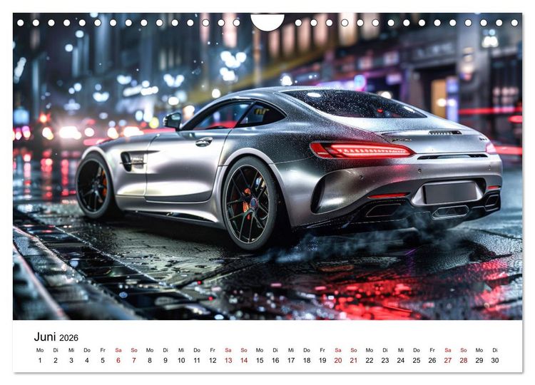 Produktbild: Schnelle Sportwagen (Wandkalender 2026 DIN A4 quer), CALVENDO Monatskalender