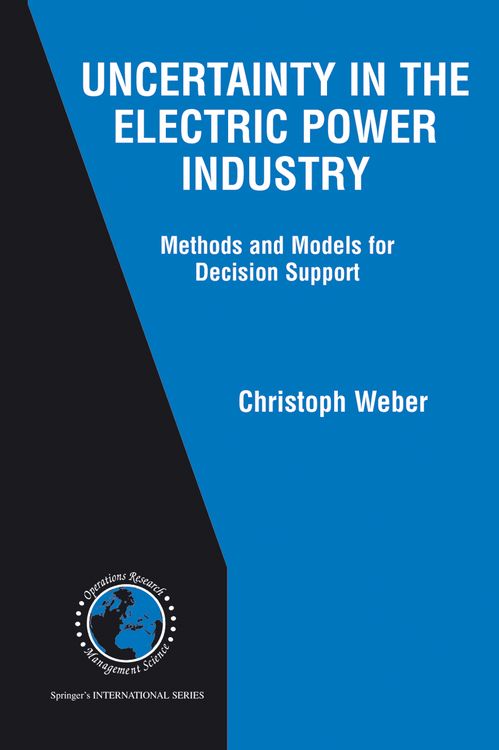 Produktbild: Uncertainty in the Electric Power Industry
