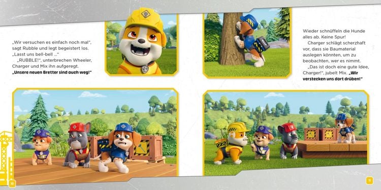 Produktbild: Maxi-Mini Rubble & Crew 232: Die Crew baut ein Sprungbrett f&uuml;r Erpelino