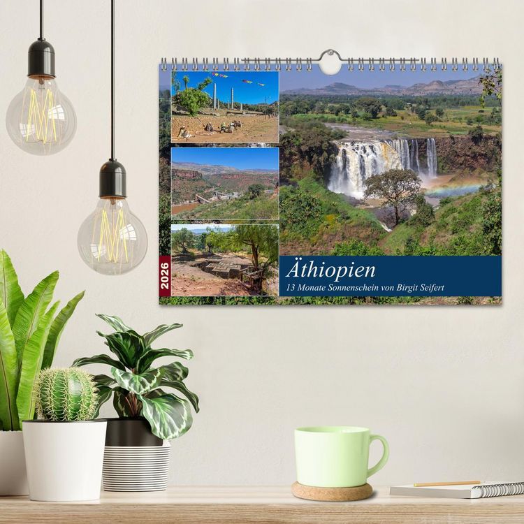 Produktbild: &Auml;thiopien - 13 Monate Sonnenschein (Wandkalender 2026 DIN A4 quer), CALVENDO Monatskalender