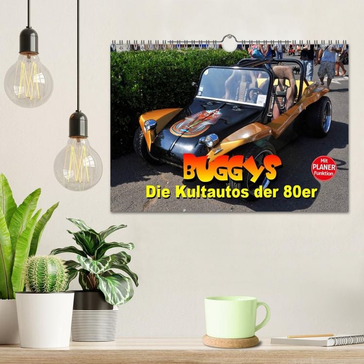 Produktbild: Buggys - die Kultautos der 80er (Wandkalender 2025 DIN A4 quer), CALVENDO Monatskalender