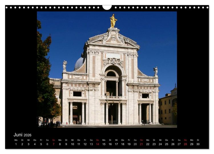 Produktbild: Auf den Spuren des Hl. Franziskus (Wandkalender 2026 DIN A3 quer), CALVENDO Monatskalender