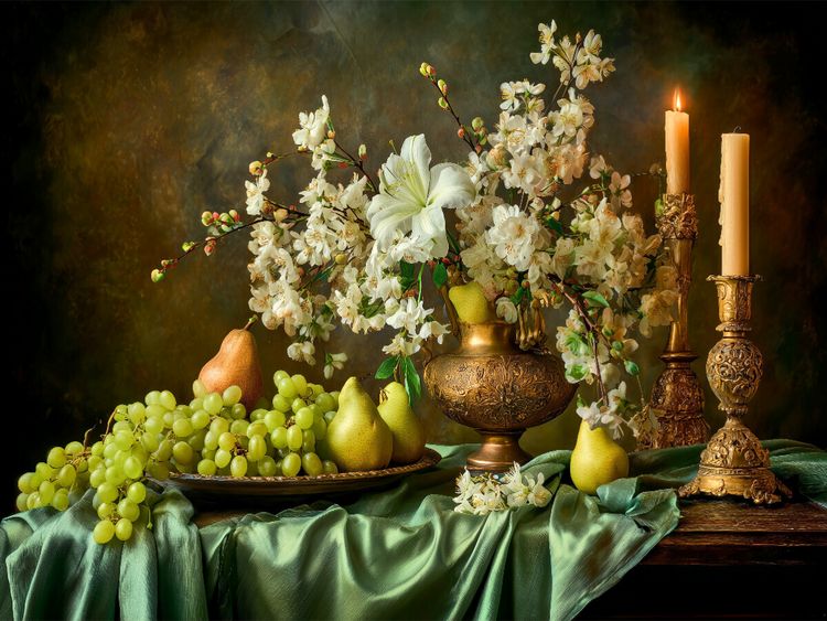 Produktbild: CALVENDO Puzzle Der Fr&uuml;hling k&uuml;sst die Stille und weckt das Leben | 1000 Teile Lege-Gr&ouml;&szlig;e 64x48cm Foto-Puzzle f&uuml;r gl&uuml;ckliche Stunden
