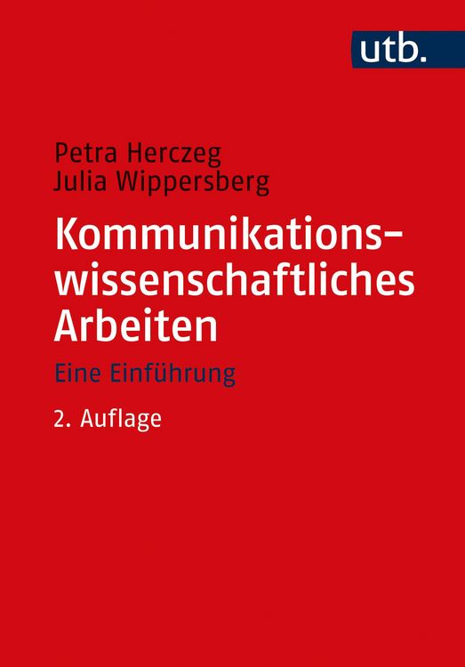 Produktbild: Kommunikationswissenschaftliches Arbeiten