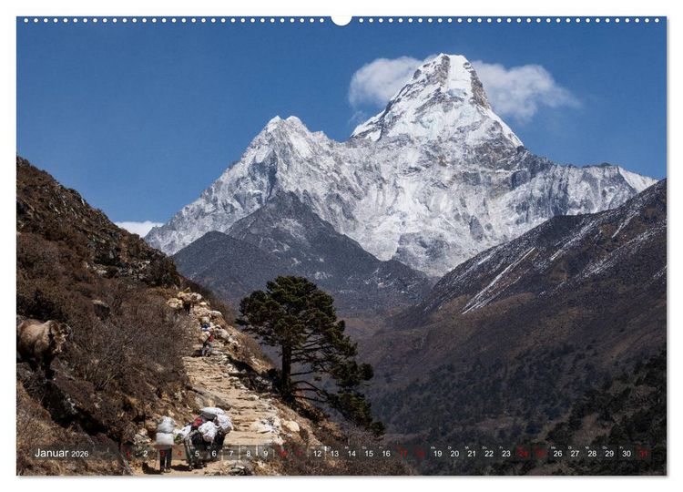 Produktbild: Himalaya Ama Dablam (Wandkalender 2026 DIN A2 quer), CALVENDO Monatskalender