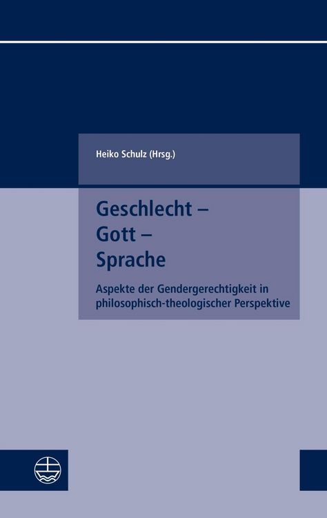 Produktbild: Geschlecht - Gott - Sprache