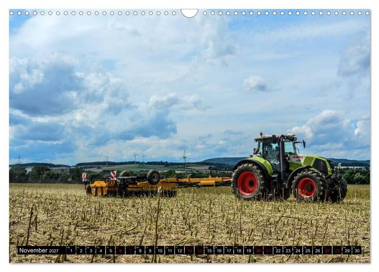 Produktbild: Landtechnik 2027 (Wandkalender 2027 DIN A3 quer), CALVENDO Monatskalender