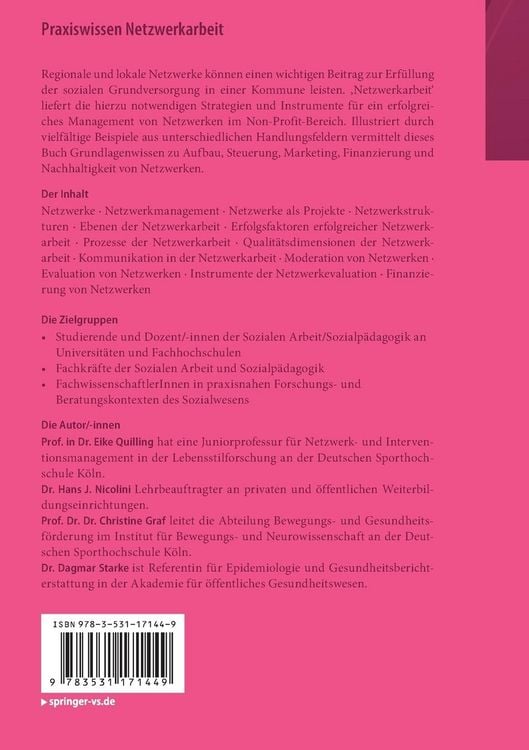 Produktbild: Praxiswissen Netzwerkarbeit