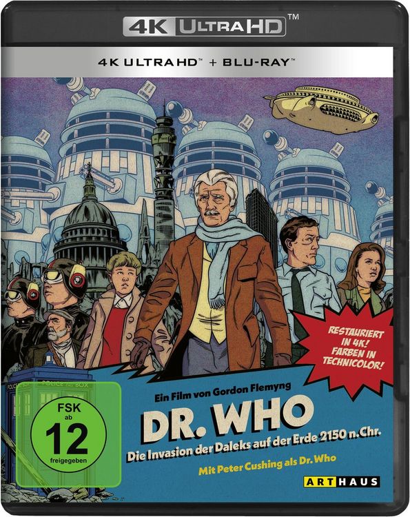 Produktbild: Dr. Who: Die Invasion der Daleks auf der Erde 2150 n. Chr. (+ Blu-ray)