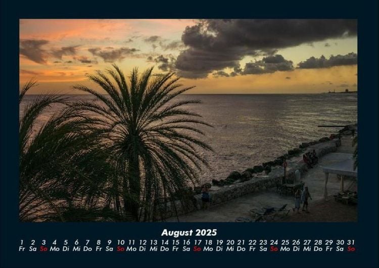 Produktbild: Karibik 2025 Fotokalender DIN A4
