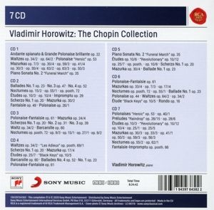 Produktbild: Vladimir Horowitz: The Chopin Collection