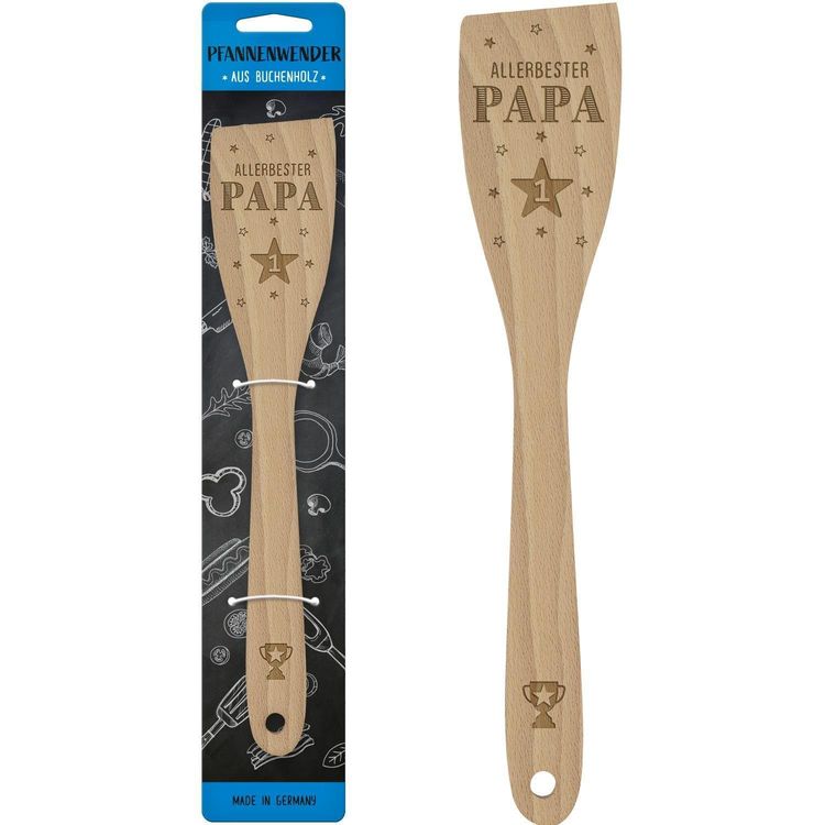 Produktbild: GRUSS & CO Pfannenwender Motiv: Allerbester Papa