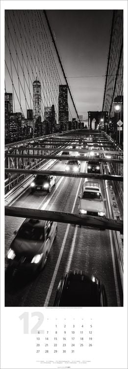 Produktbild: New York XXL Kalender 2027