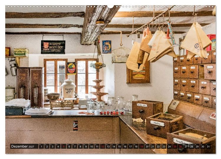 Produktbild: Kolonialwarenl&auml;den Zwischen Notwendigkeit und Luxus (Wandkalender 2027 DIN A2 quer), CALVENDO Monatskalender