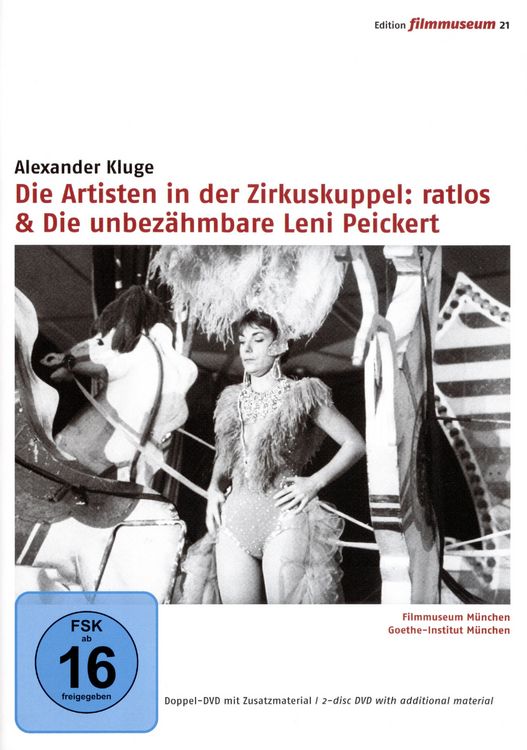 Produktbild: Die Artisten in der Zirkuskuppel: ratlos & Die unbez&auml;hmbare Leni Peickert - Edition Filmmuseum [2 DVDs]