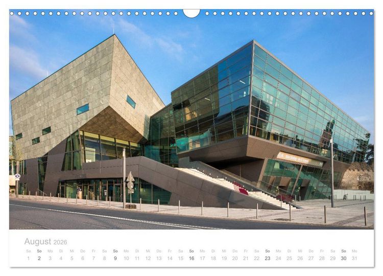 Produktbild: Darmstadt &ndash; G&auml;rten, Kunst, Architektur (Wandkalender 2026 DIN A3 quer), CALVENDO Monatskalender