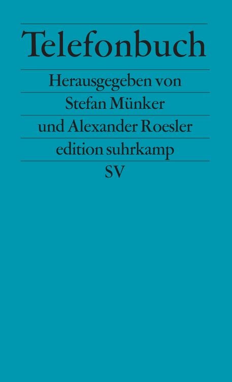 Produktbild: Telefonbuch