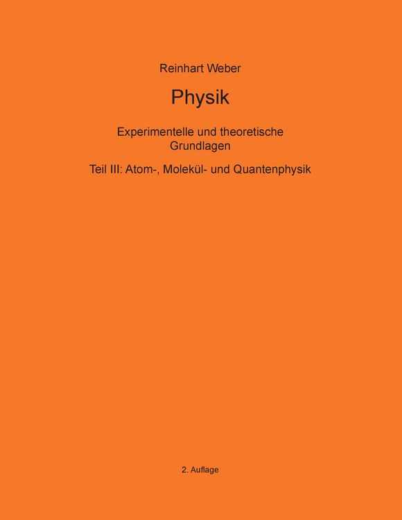 Produktbild: Physik III