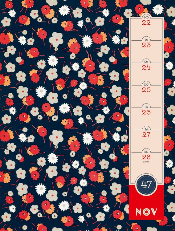 Produktbild: Patterns Wochenplaner Kalender 2027