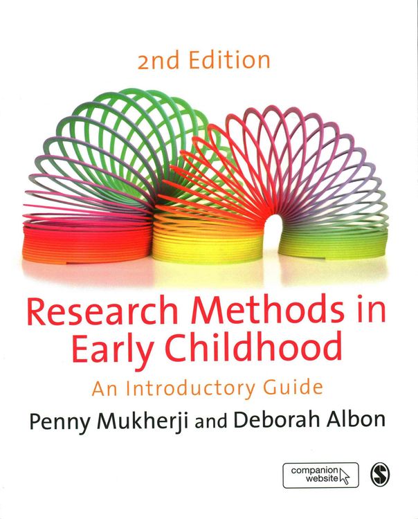 Produktbild: Mukherji, P: Research Methods in Early Childhood