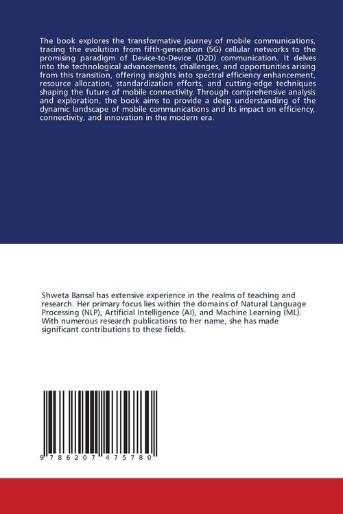 Produktbild: Mobile Communications Revolution: From 5G to D2D Dynamics