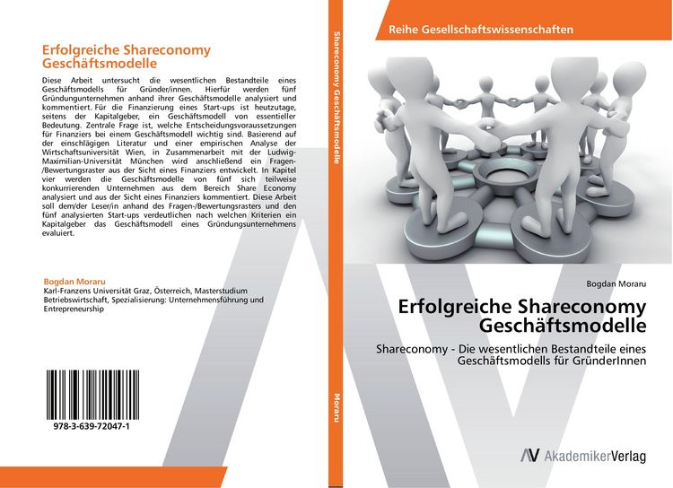 Produktbild: Erfolgreiche Shareconomy Gesch&auml;ftsmodelle