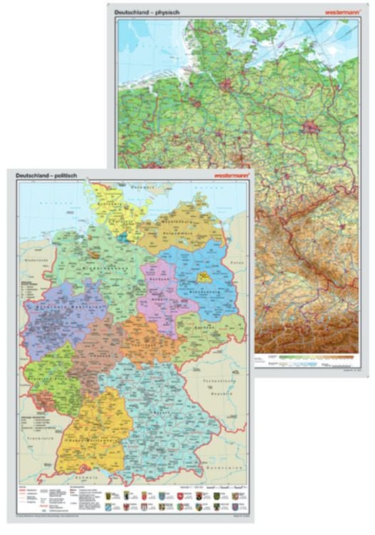 Produktbild: Posterkarten Geographie