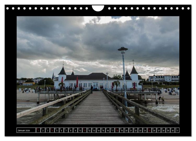 Produktbild: Usedom - Tr&auml;ume einer Insel (Wandkalender 2026 DIN A4 quer), CALVENDO Monatskalender