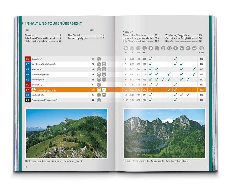 Produktbild: KOMPASS Wanderf&uuml;hrer Isarwinkel, Bad T&ouml;lz, Lenggries, Walchensee, 60 Touren