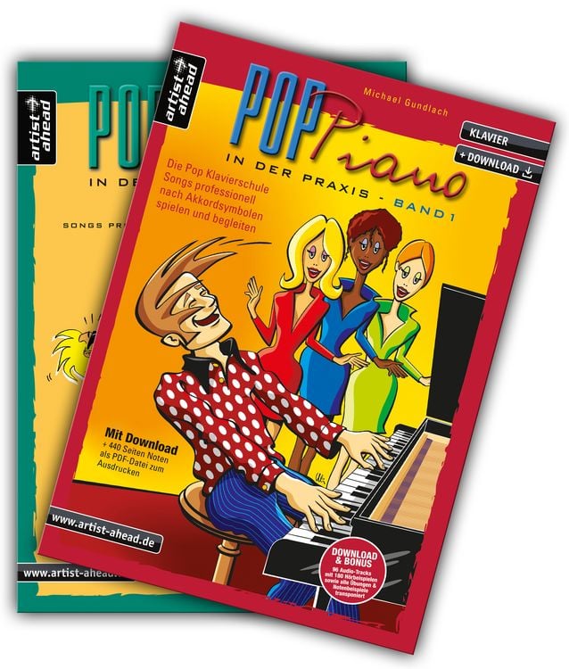 Produktbild: Pop-Piano in der Praxis &ndash; Band 1 + 2 im Set!