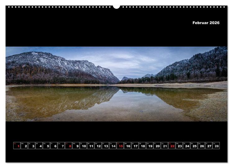 Produktbild: Weitblicke - Panoramen (hochwertiger Premium Wandkalender 2026 DIN A2 quer), Kunstdruck in Hochglanz